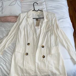 Linen blazer